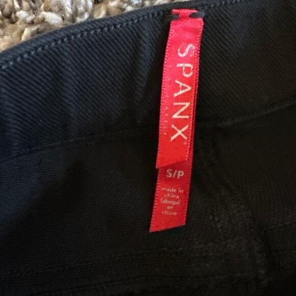 Women’s Black Spanx Jean-ish Ankle Leggings Jeggings Pants Size Small - Picture 3 of 5